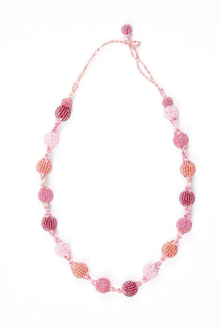 Necklace - Bauble, Pink