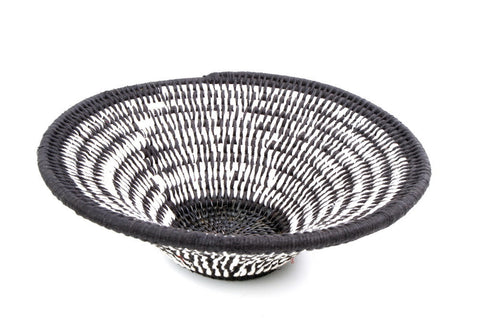 Cotton & Sisal hand-woven African basket made by artisans from Africa
