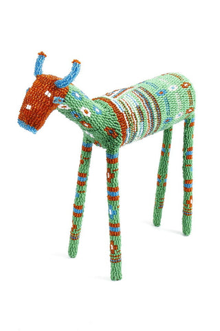 Beaded Striped Impala hand-crafted in Africa